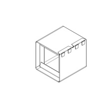 Fire Damper Frame Integrierte Design Automatische Rollenformmaschine Saudi Arabien